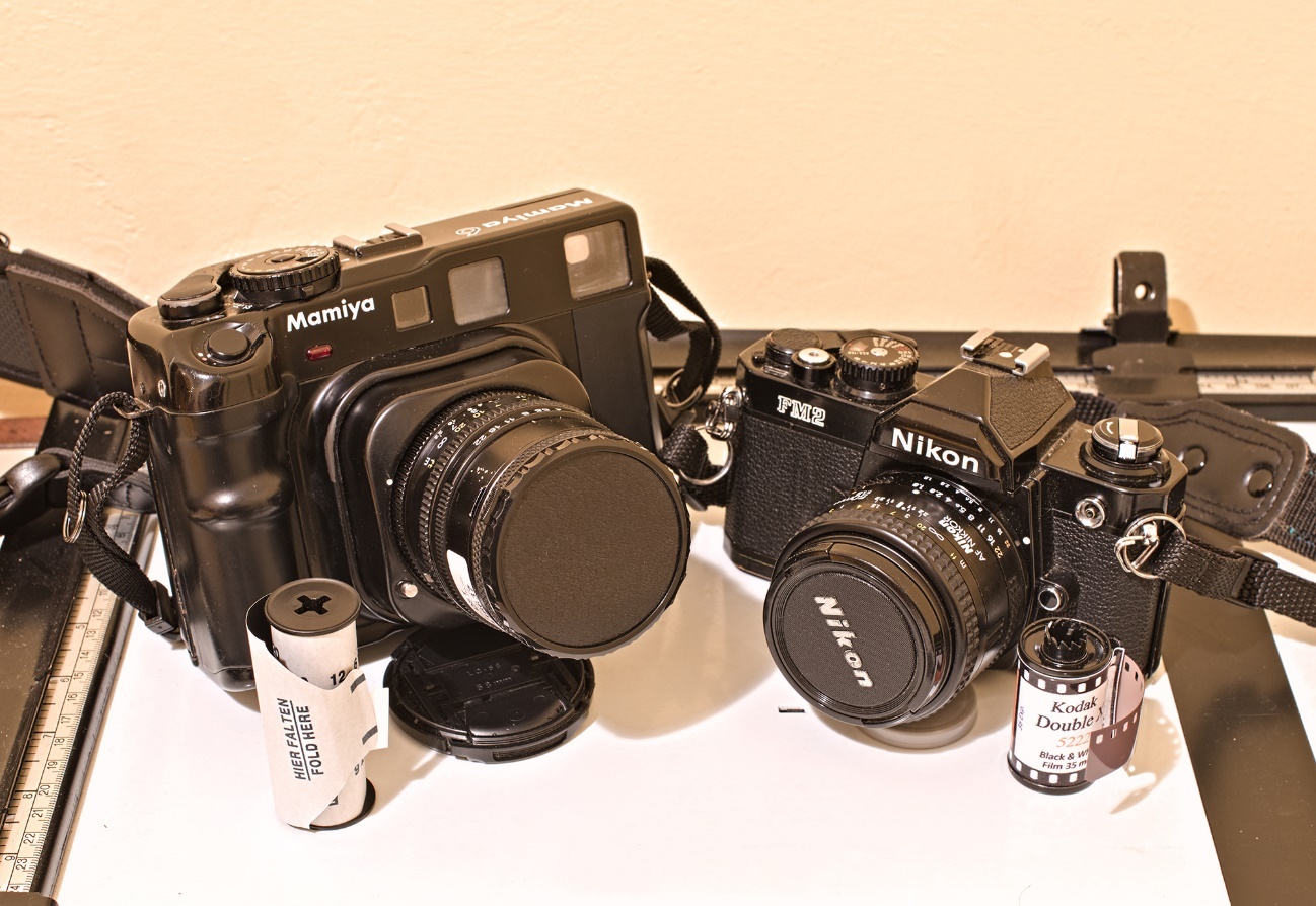 Comparativa de cámaras de formato medio y de 35 mm