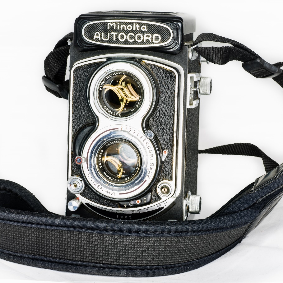 Cámara TLR Minolta Autocord de formato medio